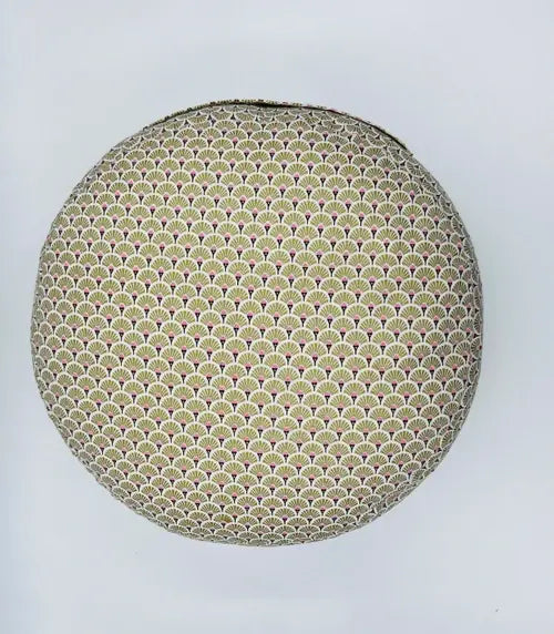 Coussin de yoga - modèle chica gold - accessoires de yoga- pouf -zafu - my-prana