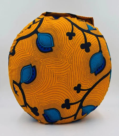 Coussin_de_yoga-zafu-yoga-modèle-ethnic wax-yellow
