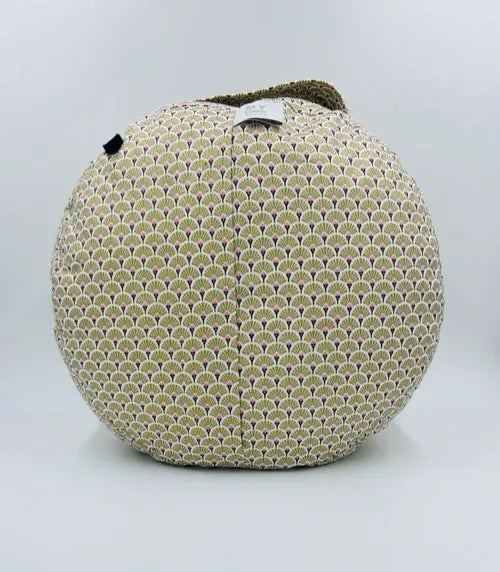 Coussin de yoga - modèle chica gold - accessoires de yoga- pouf -zafu - my-prana
