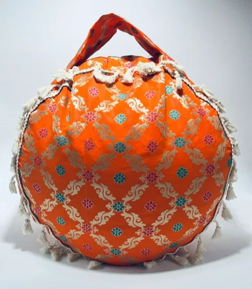 Coussin de yoga - Zafu- india orange style - accessoires de yoga- pouf - my-prana-zafu