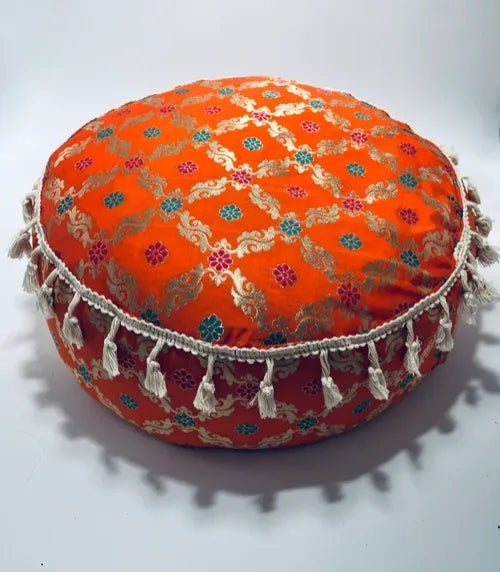 Coussin de yoga - Zafu- india orange style - accessoires de yoga- pouf - my-prana-zafu