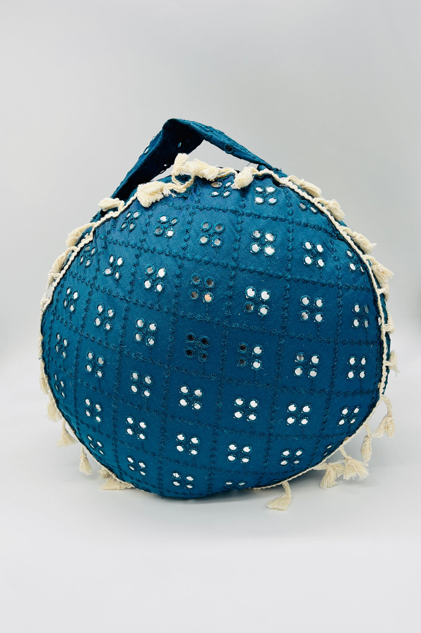 Coussin de yoga Pièce Unique Upcycling - Sylvia
