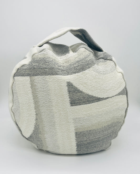 Coussin de yoga Pièce Unique Upcycling -Margot