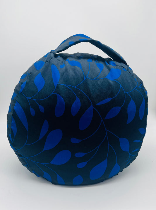 Coussin de yoga Pièce Unique Upcycling - Nathan Bleu Energy
